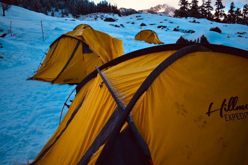 텐트 대여 및 이용 정보