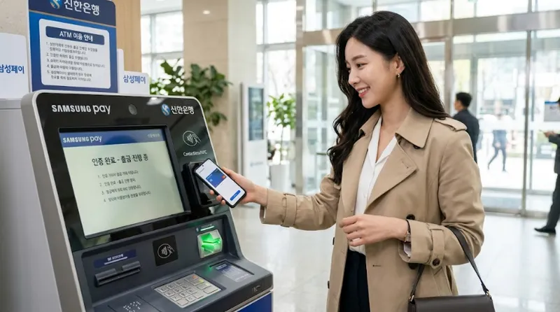 삼성페이 atm 출금 방법