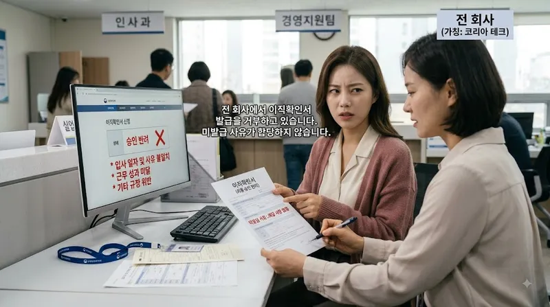 이직확인서 미발급시 해야 할일