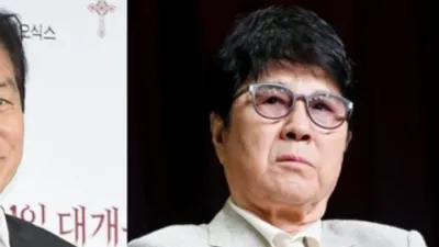 조용필, 故 안성기 아내 손잡다… 60년 우정의 마지막 인사 “성기야, 잘 가라”