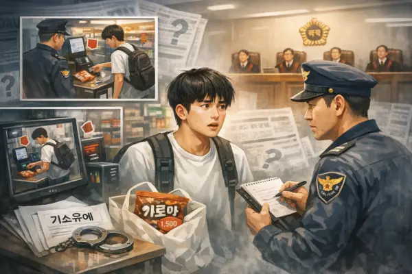 1500원 과자 결제 누락한 재수생, 절도범 몰릴 뻔…헌재가 바로잡은 결정